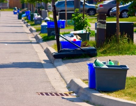 Various sizes of skips available for hire in Fulham